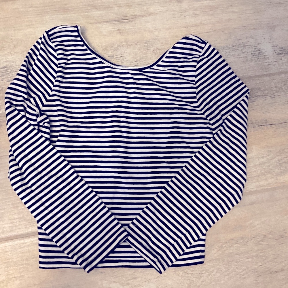 Abercrombie long sleeve striped